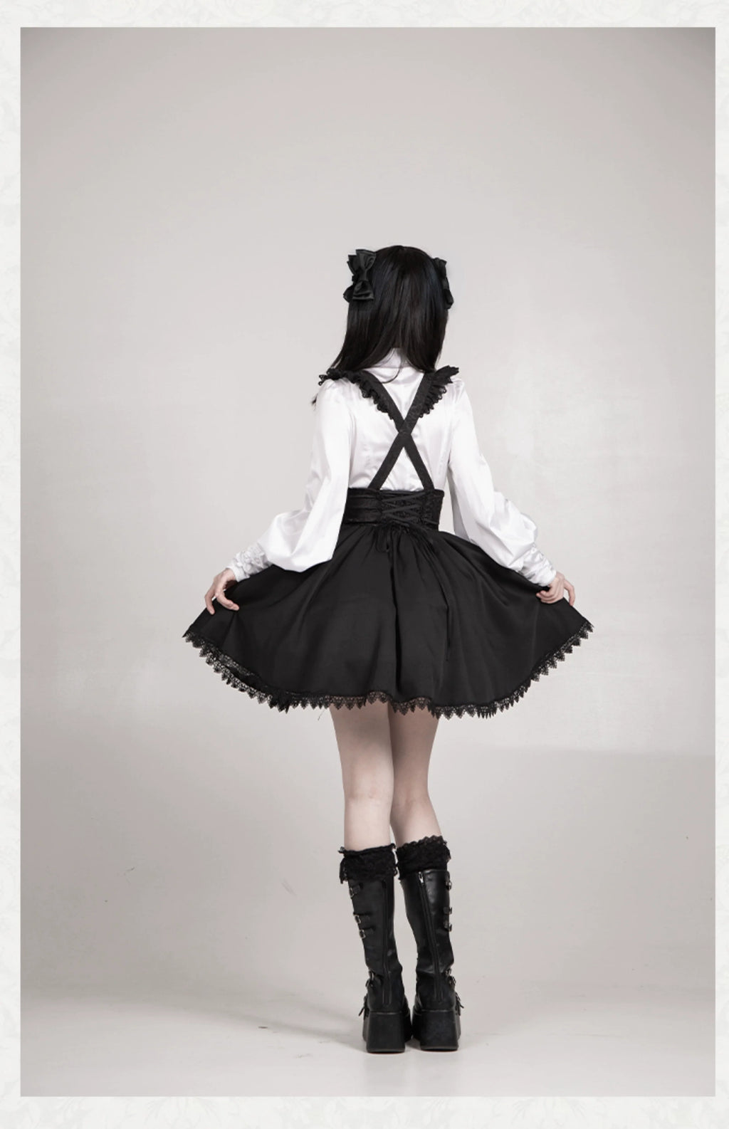 Thorny Night Gothic Lolita Bust-Support JSK - image 30