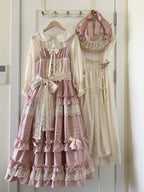 Lilianne Elegant Lolita Ruffled Hem JSK Dress - image 20