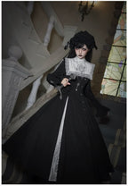 Raven's Night Song Oriental Gothic Lolita Dress Set - image 38
