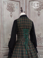 Rose - Elegant Lolita Fishbone Grid Skirt Customized - image 93