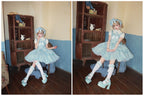 Halloween Gothic Lolita Short JSK Dress - image 44