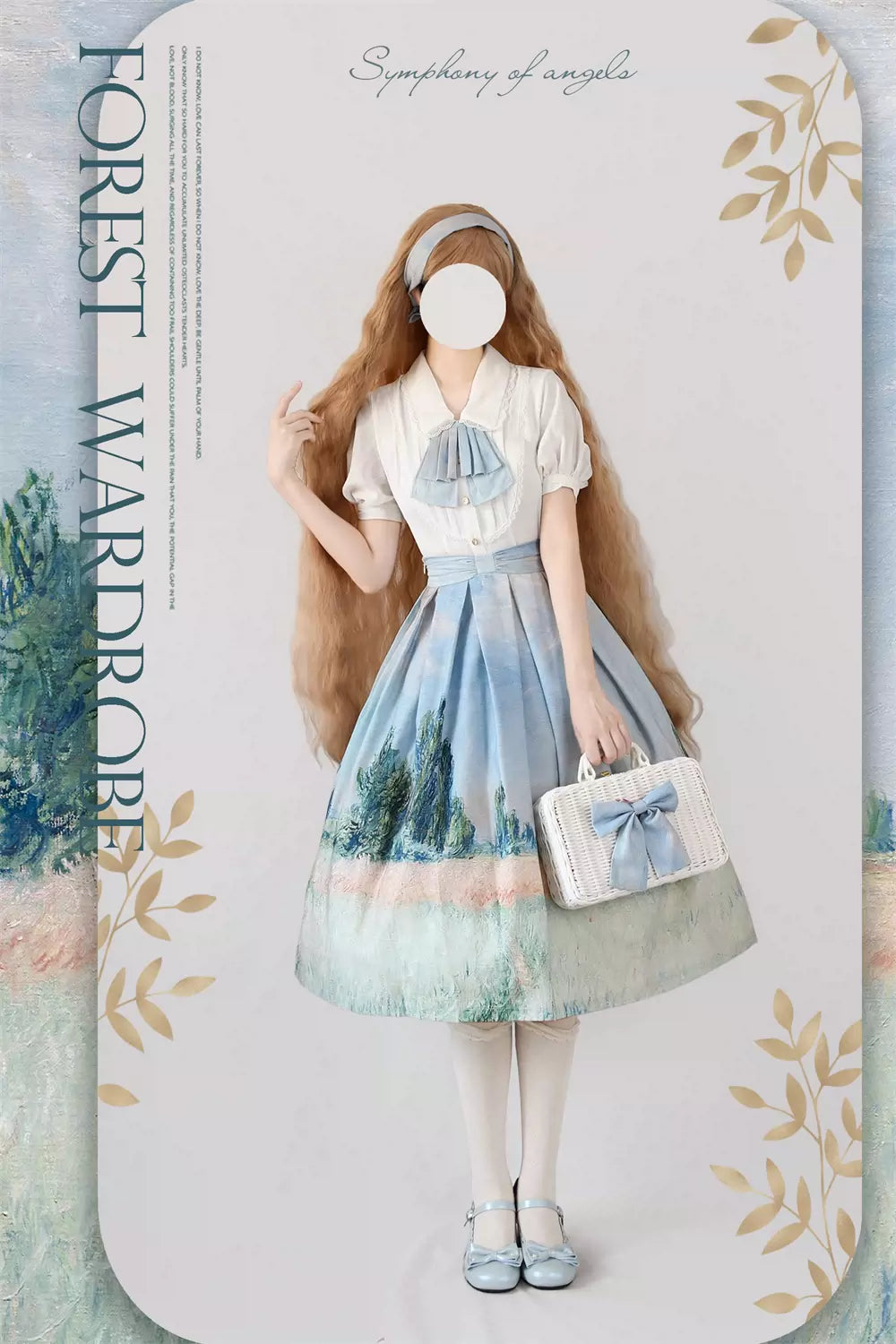 Monet Oil Painting - Retro Classic Lolita SK - image 18