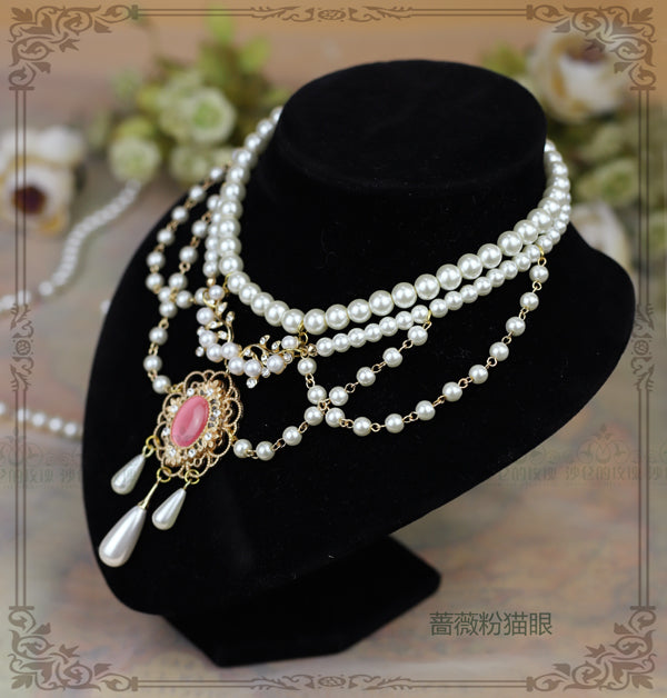 Theresa - Vintage Wedding Lolita Necklace - image 18