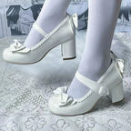 Elegant Lolita Heels Shoes Mary Jane Shoes - image 5