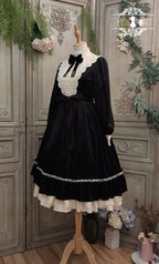Vintage Elegant Velvet OP Dress - image 94