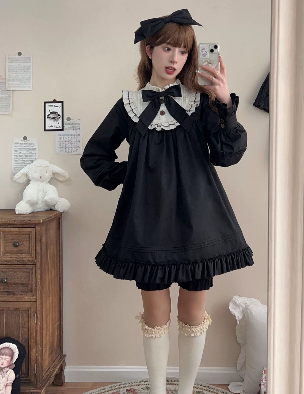 Lullaby - Cotton Lolita OP Dress Kawaii Lolita Bloomers and Accessories - image 20