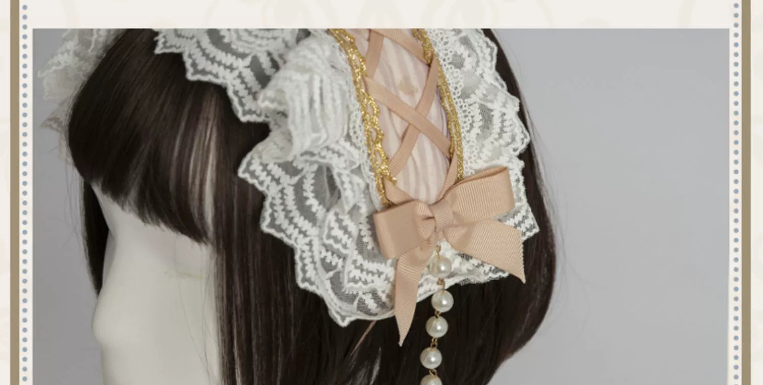 Chiffon Classic Lolita OP Dress, Long Sleeve - image 16