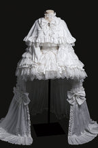 White Rabbit Princess - White Gothic Lolita JSK Set - image 2