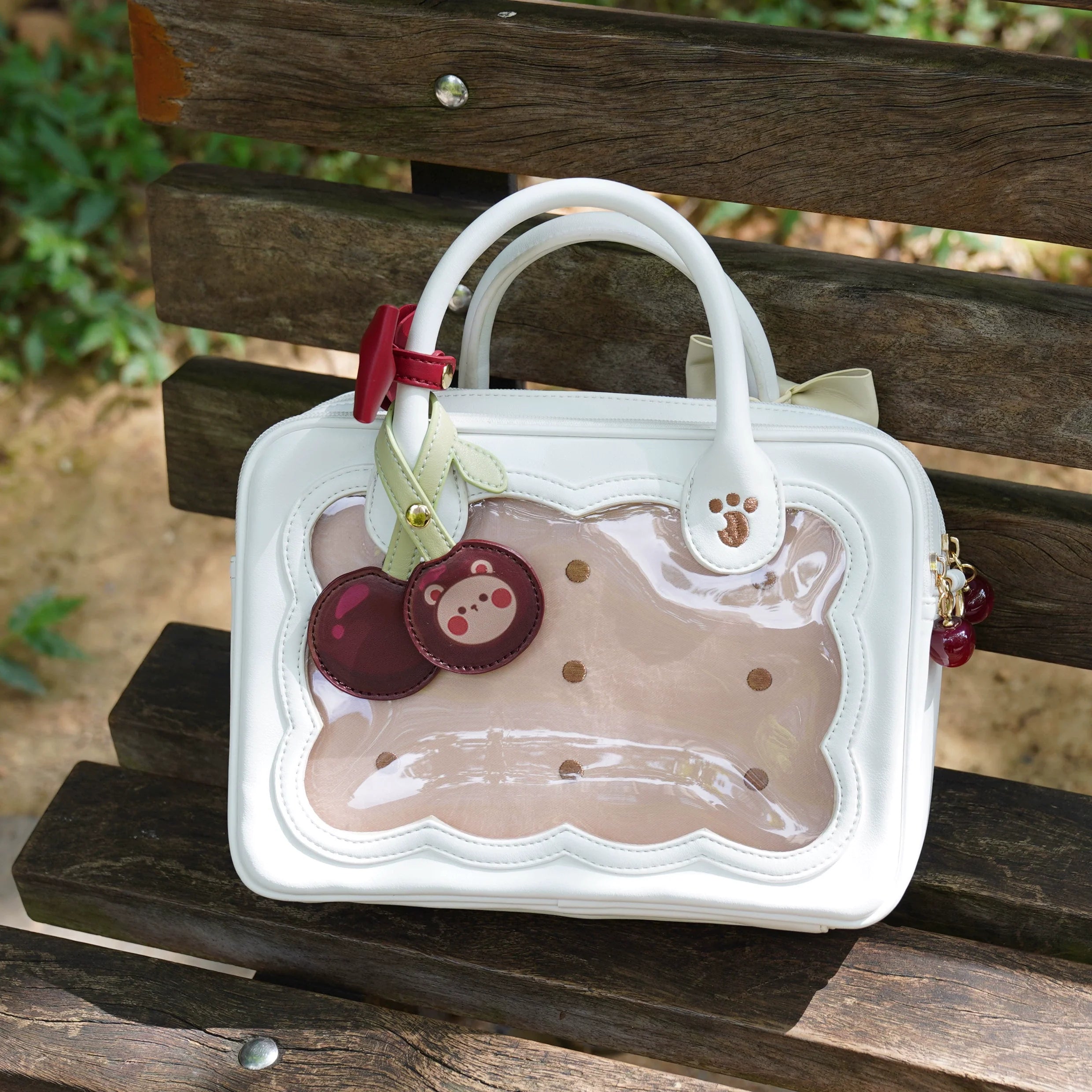 Kawaii Lolita Bag Cherry Biscuit Shoulder Crossbody Handbag - image 24