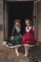 Vintage Elegant Velvet OP Dress - image 10