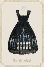 The Saint Priest - Stained Glass Lolita JSK Dress - image 9