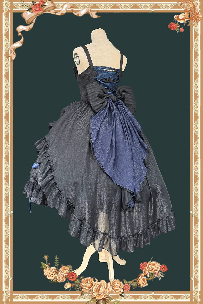 Lilith's Cage - Gothic Lolita JSK Dress & Blouse - image 8