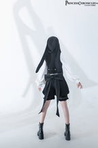 Desperate Bunny - Ouji Lolita Vest Shorts Set - image 19