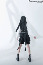 Desperate Bunny - Ouji Lolita Vest Shorts Set - image 20