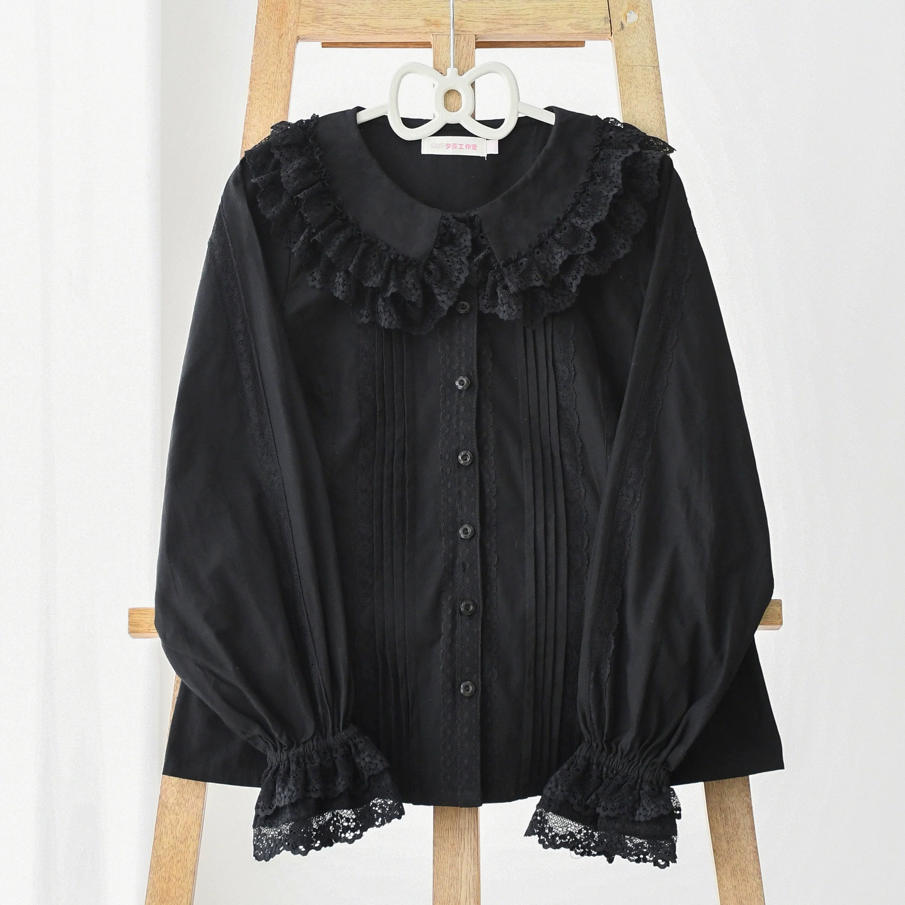 Hyde Garden - Daily Lolita Shirt Cotton Blouse Long Sleeves - image 19