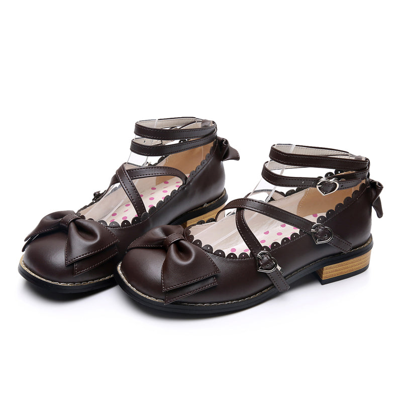 Sweet Lolita Low Heel Shoes Multicolors - image 8