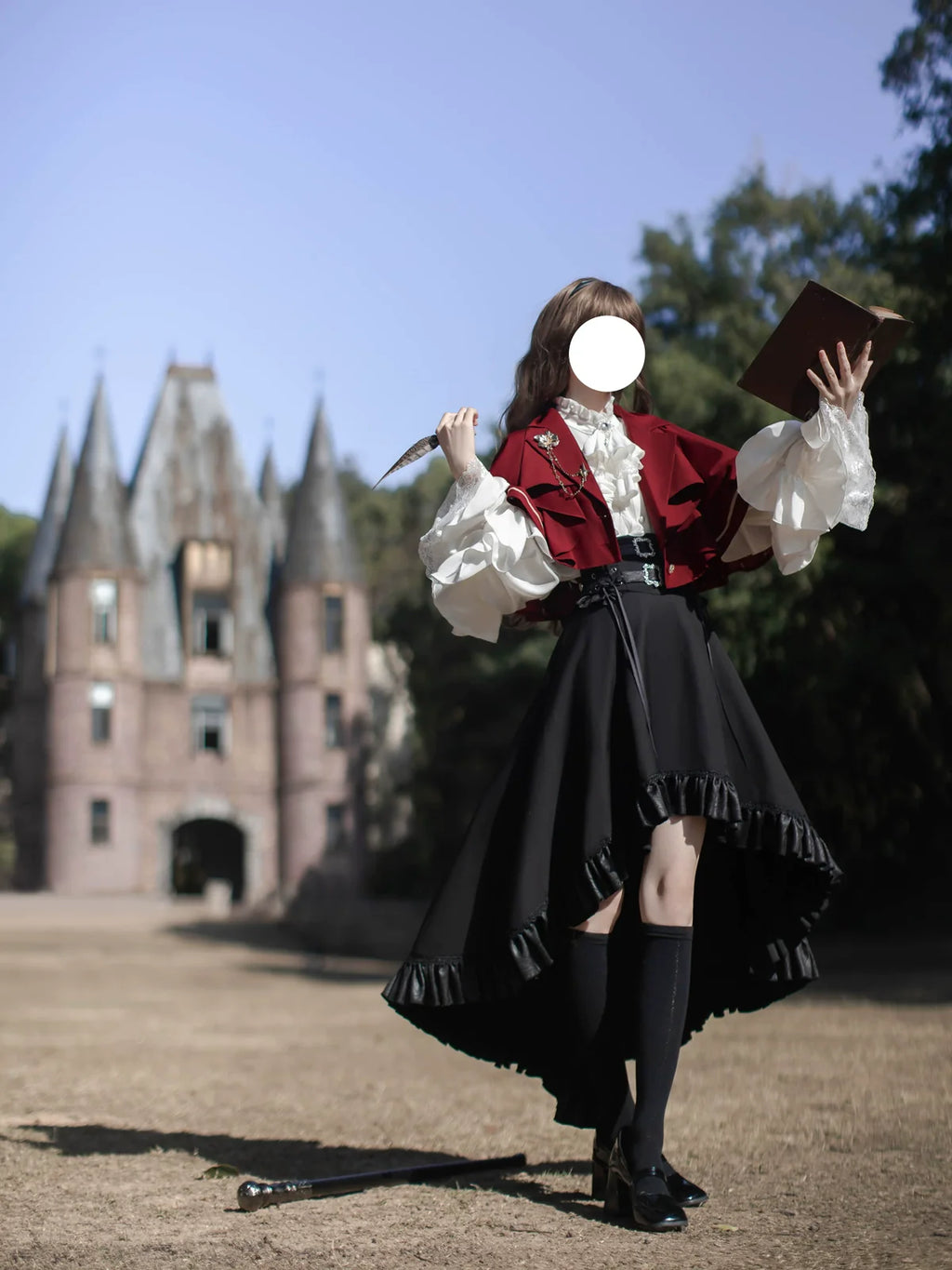 Night & Day Sonata Ouji Lolita Shirt and Pants Set - image 40