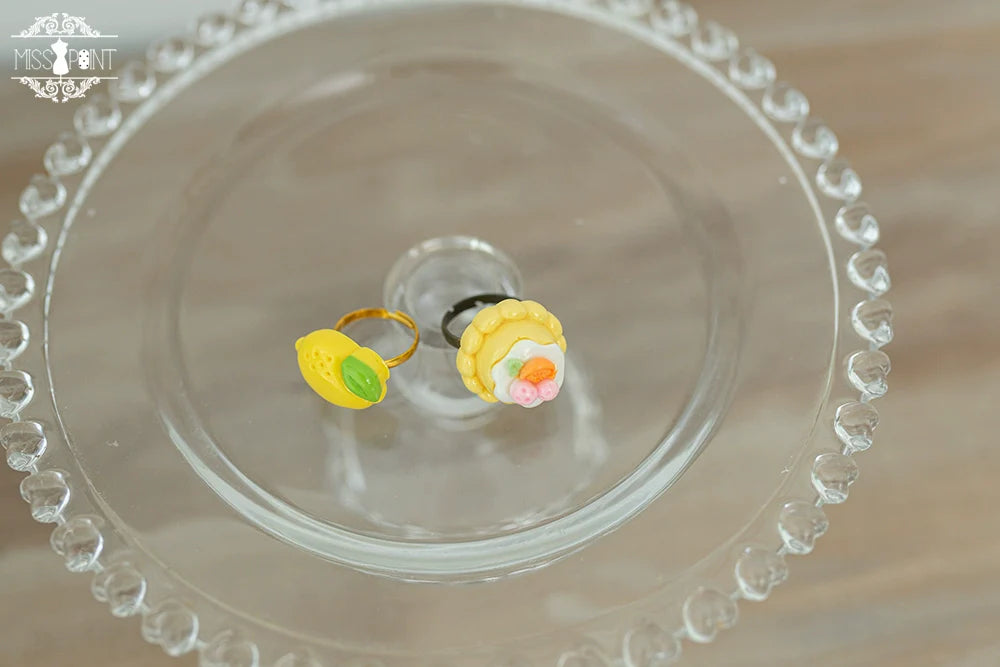 Daisy Lemon - Kawaii Lolita Lemon and Flowers Accessory - image 15