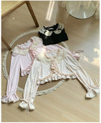 Half Summer - Sweet Lolita Sun Protection Bolero, Lace & Bow - image 7