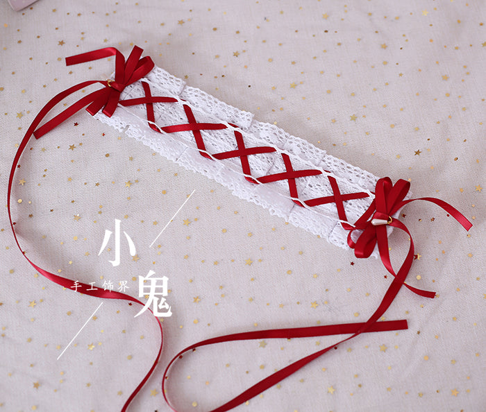 Japanese Style Sweet Lolita Lace Headband Multicolors - image 26