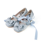 Sisi Elegant Satin Square-Toe Lolita Shoes - image 16