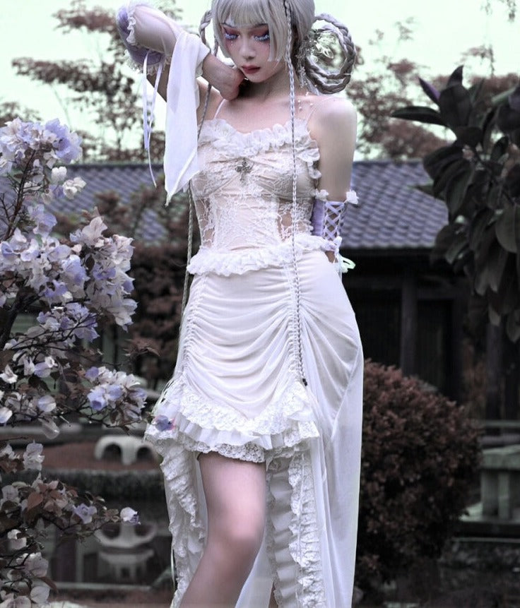 God's Redemption - White Gothic Halloween JSK Dress - image 3