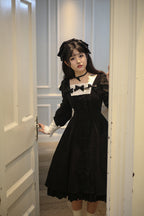 Annie's Gift - Elegant Velvet Lolita OP Dress - image 15