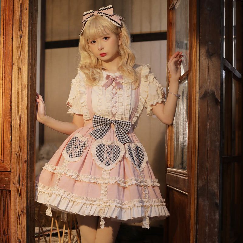 Kawaii Lolita Summer SK and Blouse - image 1