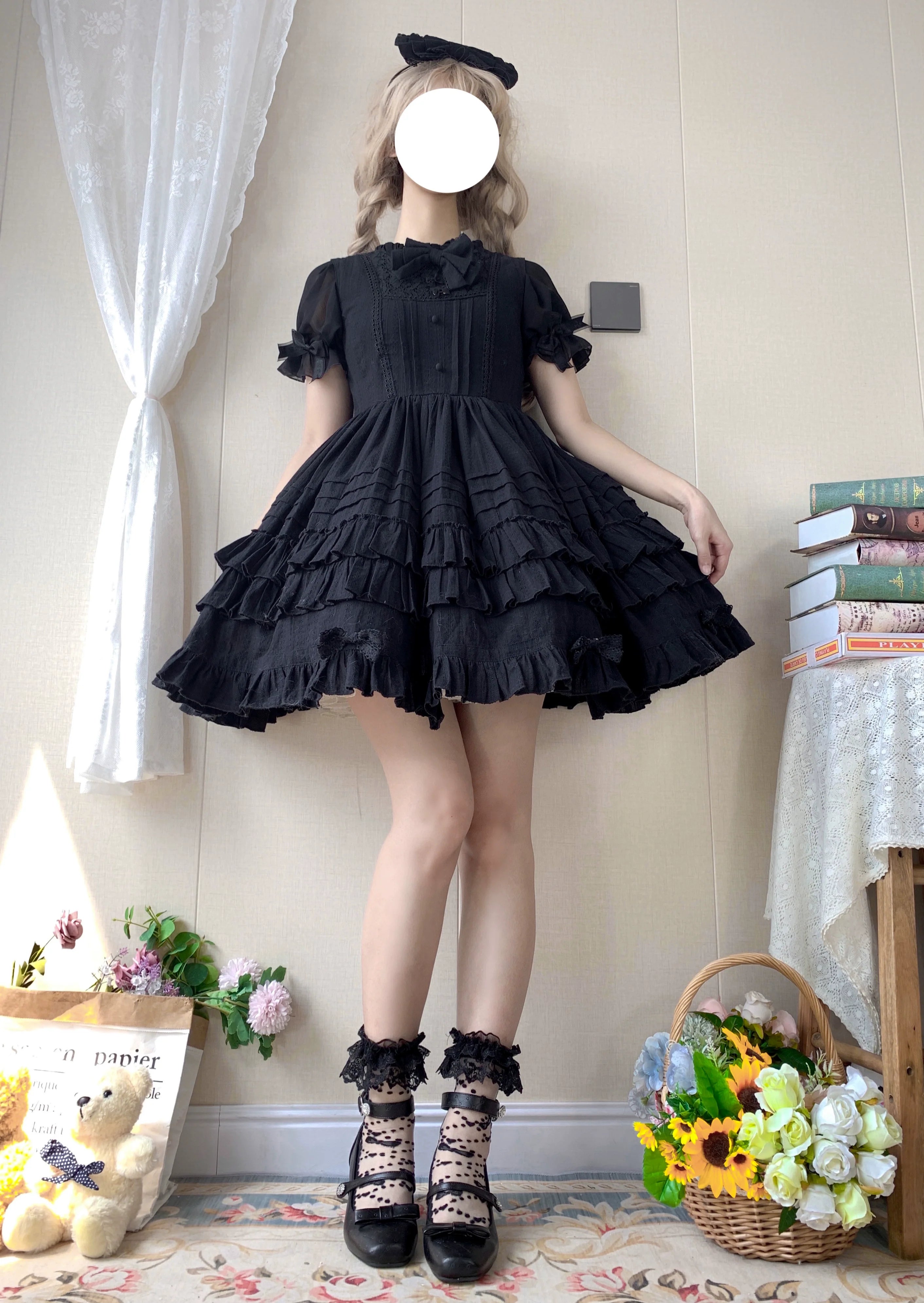 Elegant Lolita JSK Dress Solid Color JSK - image 12