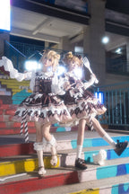 Chocolate Milk Pie - Sweet Lolita JSK Dress Summer Salopette - image 15