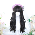Lolita Long Curly Natural Cold Brown Wig - image 5