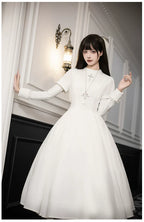 Nihil - Gothic Nun Lolita OP Dress, Irregular Hem Cape and Accessories - image 34