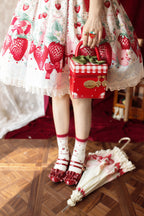 Sweet Lolita Strawberry Necklaces, Rings, Hair Clips and Brooches - image 9