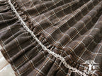 Rose - Elegant Lolita Fishbone Grid Skirt Customized - image 104
