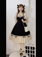 Cotton Plus Size Lolita OP Dress with Pockets - image 13