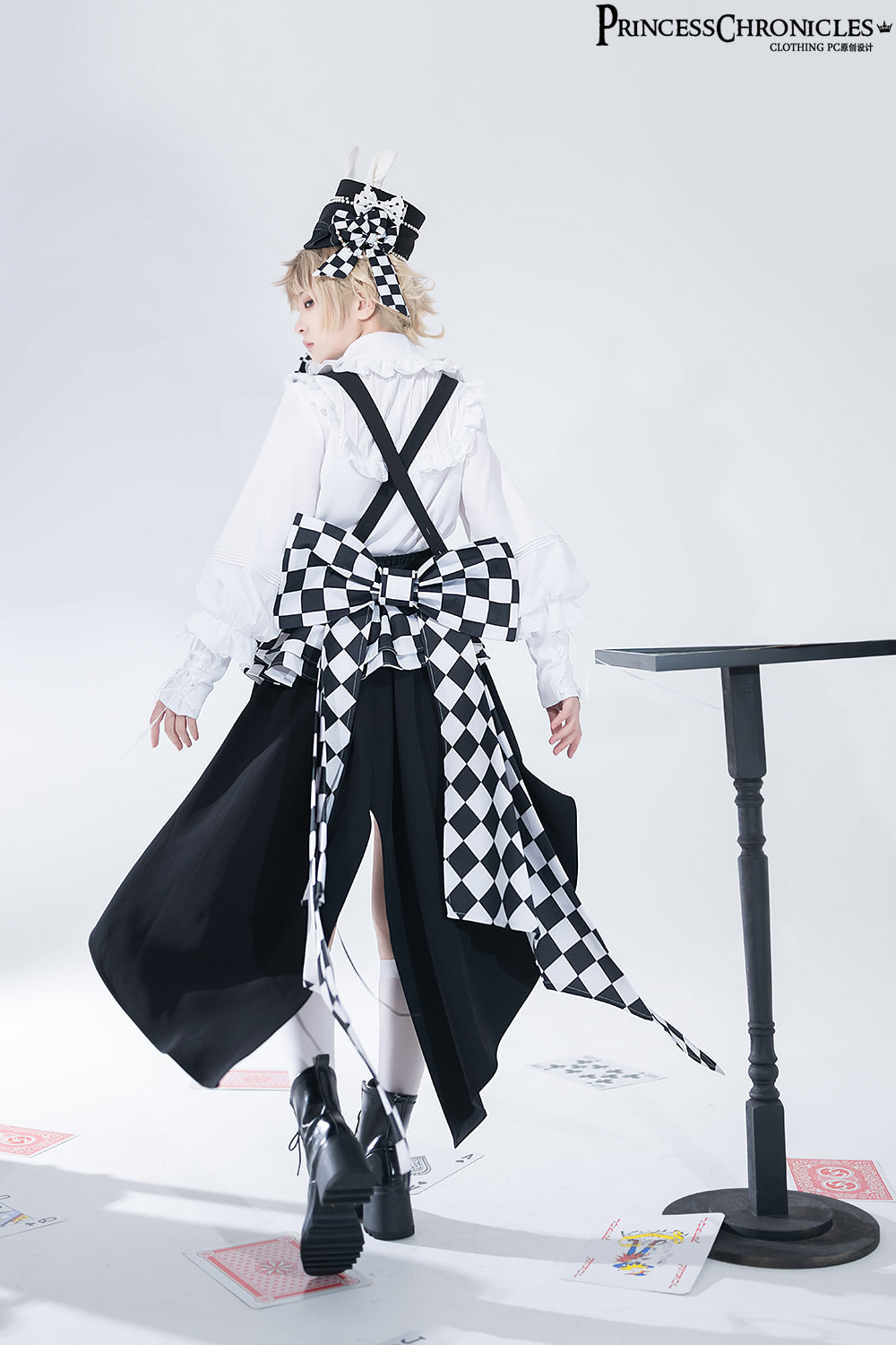 Rabbit Theater Chessboard Ouji Fashion Shirt Set - image 41