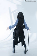 Narrative Rule - Ouji Lolita Shorts Set, Long Vest - image 20
