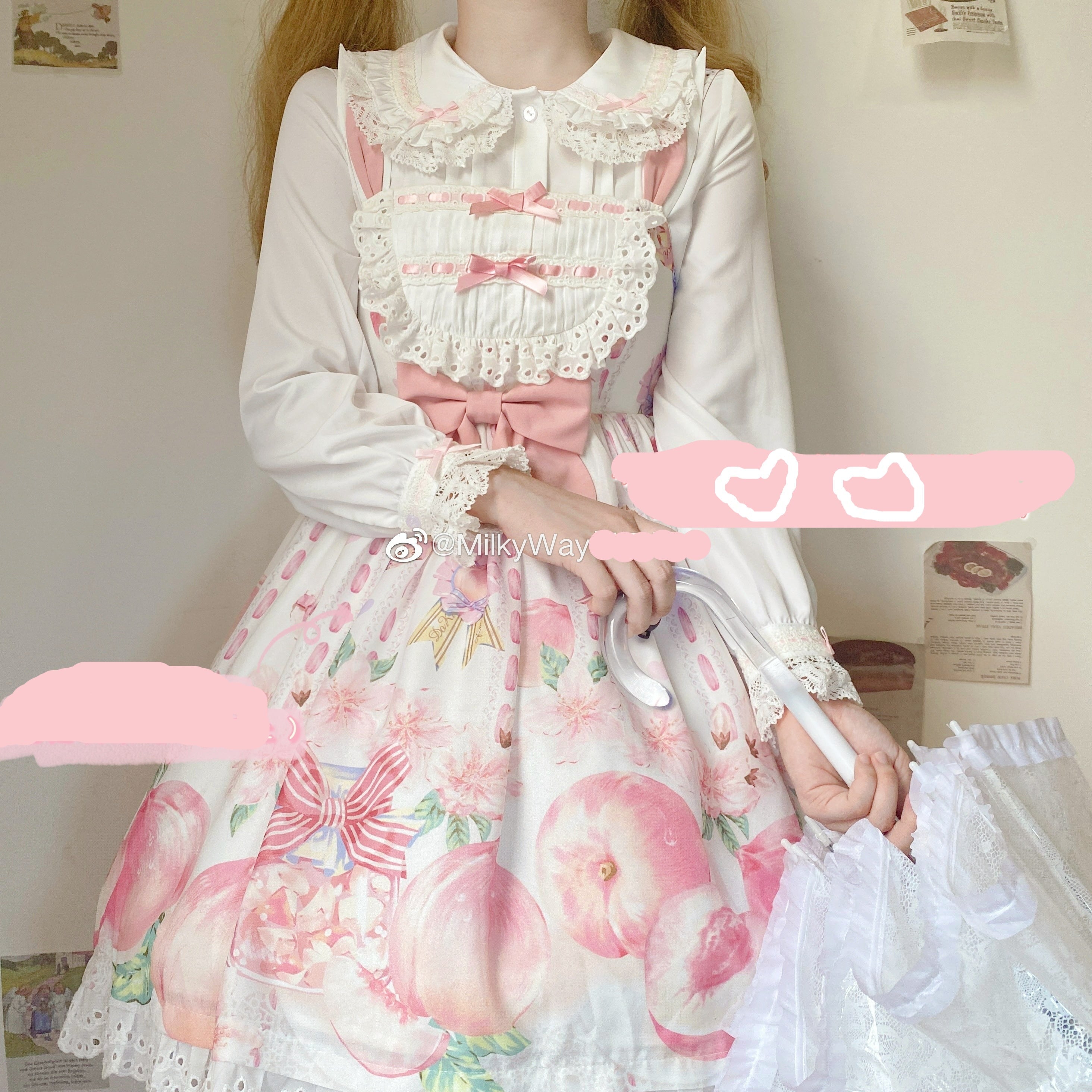 Peter Pan Collar Kawaii Lolita Blouse - image 13