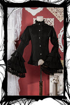 Gothic Lolita Halloween Blouse, Bat Inspired - image 3