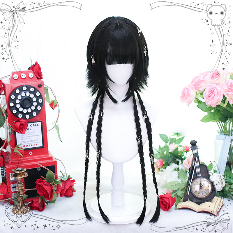 Moon Night - Lolita Highlights Bang Short Wigs - image 3