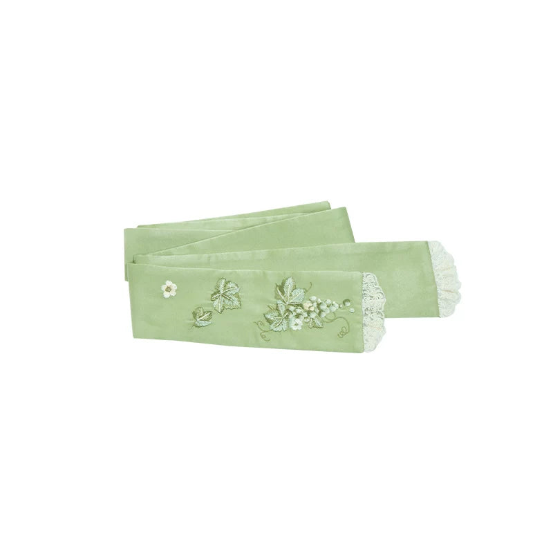 Green Grape - Embroidered Country Lolita OP Dress, Tiered JSK and Accessories - image 35