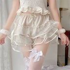 Summer Lolita Bloomers, Double Layer Anti-Exposure Shorts - image 15