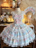 Candelabra Ode - Doll-like Sweet Lolita JSK Dress, Side Zipper - image 3