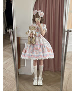 Barbie Bear - Sweet Lolita Bear Print JSK and OP and Accessories - image 9