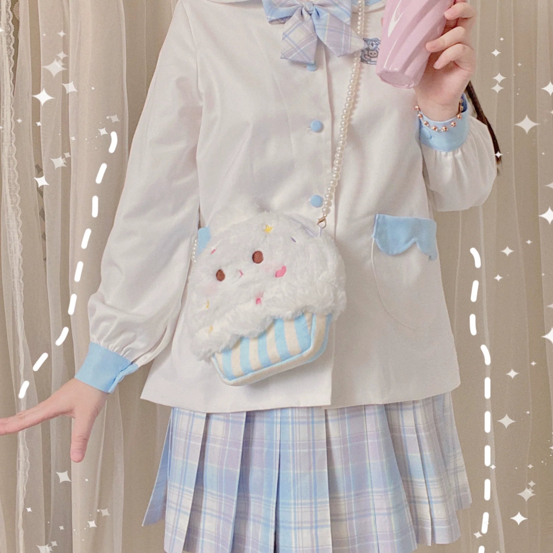 Cute Plush Lolita Bag Rabbit Cake Bag - image 19