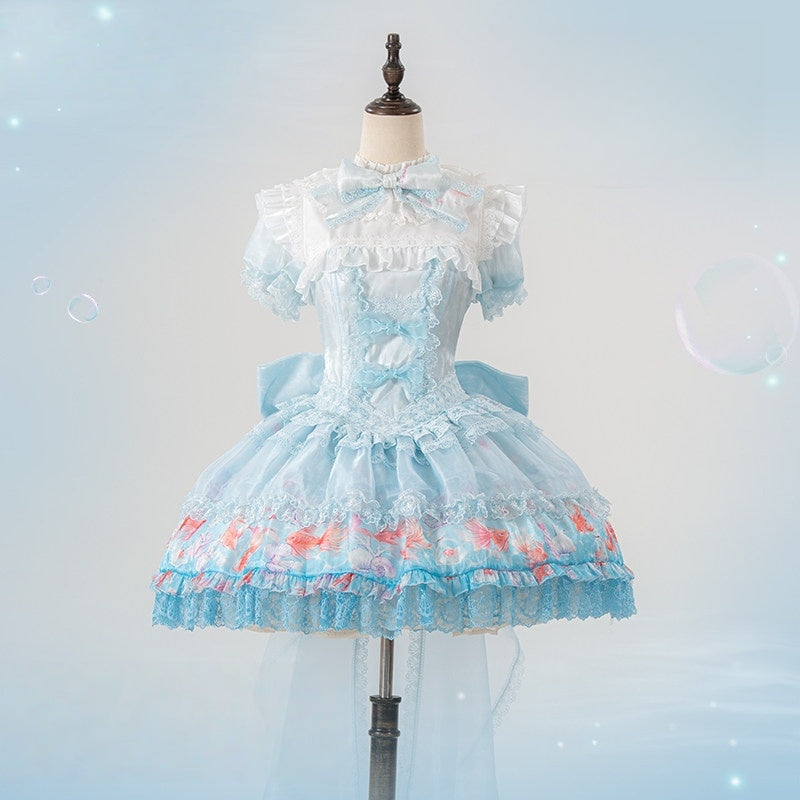 Summer Love Song Lolita OP Dress - image 12