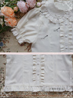 Sweet Short Sleeve Chiffon Lolita Blouse - image 14