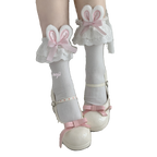 Easter Rabbit Ear Bow Mid-Calf Lolita Socks - image 6
