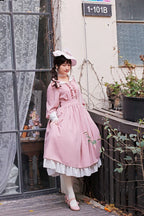 Lola's Diary - Multicolors Classic Lolita Plus Size OP Dress - image 1
