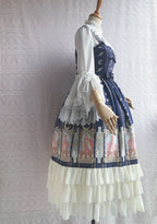 Constellation Printing Chiffon Lolita JSK Dress - image 13